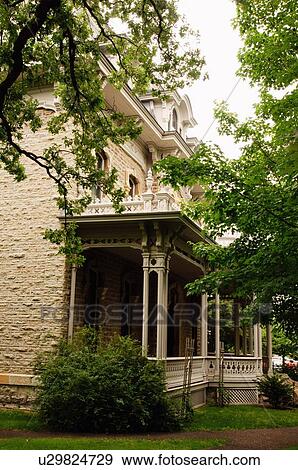 Stock Photo -  alexander ramsey house home museum saint st. st. Fotosearch