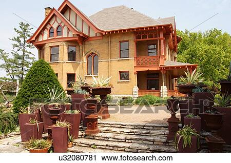 Stock Image -  allen centennial garden madison wisconsin wi. Fotosearch