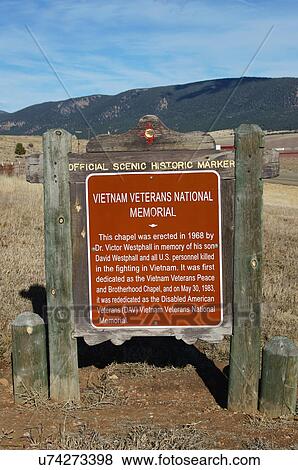 Stock Photo -  angel fire vietnam veterans state new nm mexico. Fotosearch