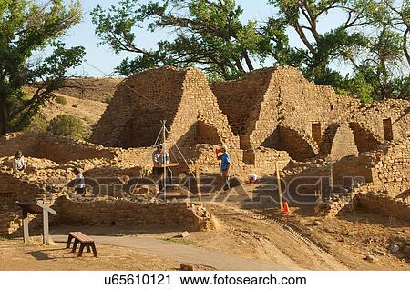 aztec ruins national monument park new mexico nm View Large Photo Image Stock Image - aztec ruins national monument park new mexico nm. Fotosearch