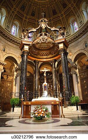 basilica cathedral saint st. st paul minnesota View Large Photo Image Stock Photograph - basilica cathedral saint st. st paul minnesota. Fotosearch