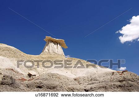 Stock Image -  bisti de-na-zin wilderness national area south. Fotosearch