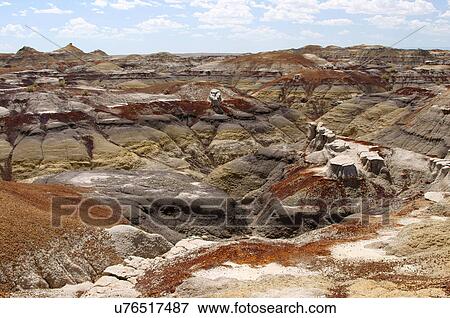 Stock Photo -  bisti de-na-zin wilderness national area south. Fotosearch
