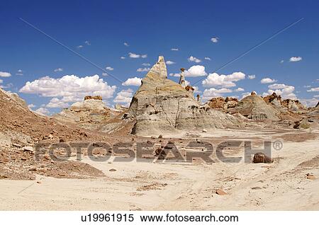 Stock Photography -  bisti de-na-zin wilderness national area south. Fotosearch
