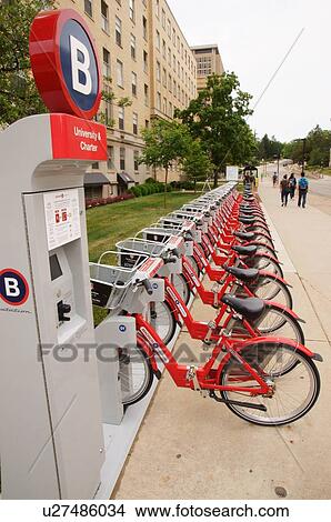 Picture -  bline b line b-line university charter bycycle. Fotosearch