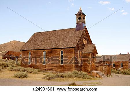 Stock Image -  bodie state historic park california ca ghost in. Fotosearch