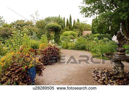 Stock Photography -  botanical garden gardens alb alq new mexico nm. Fotosearch
