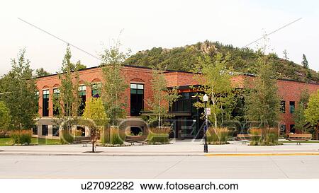 Stock Image -  bud werner memorial library steamboat springs. Fotosearch