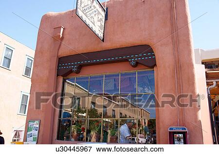 Stock Photo -  cafe pasquals restaurant santa fe nm 1st place. Fotosearch