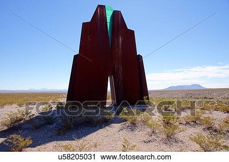 Stock Image -  camino de suenos road of dreams sculpture el. Fotosearch