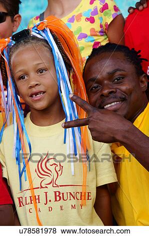 caribbean performers child kid girl man male View Large Photo Image Stock Photo - caribbean performers child kid girl man male. Fotosearch