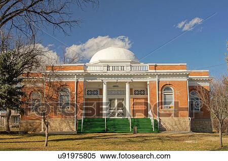 Stock Photography -  carnegie library las vegas new mexico nm academy. Fotosearch