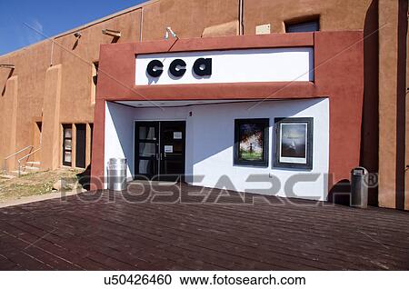 Stock Image -  center for arts santa fe new mexico nm art. Fotosearch