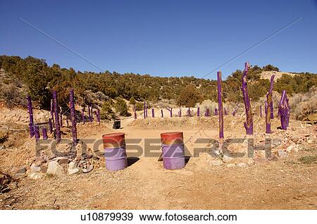 Stock Photo -  ceremonial ring nm new mexico circle practice. Fotosearch