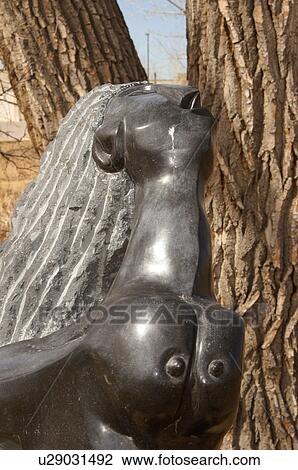 Stock Image -  chapungu sculpture park centerra loveland co. Fotosearch