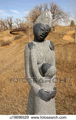 Stock Photo -  chapungu sculpture park centerra loveland co. Fotosearch