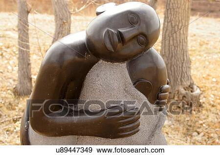 Stock Photo -  chapungu sculpture park centerra loveland co. Fotosearch