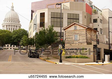 Stock Photography -  childrens museum child kid madison wisconsin wi. Fotosearch