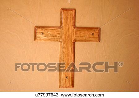 Stock Image -  church door cross pintada new mexico nm usa. Fotosearch