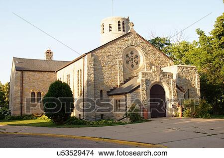Picture -  church fort snelling state park st saint st.. Fotosearch