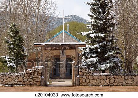 church santa gertrudi mora new mexico nm abbey View Large Photo Image Stock Image - church santa gertrudi mora new mexico nm abbey. Fotosearch