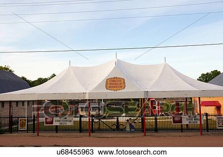 Stock Image -  circus world memorial museum baraboo wisconsin. Fotosearch