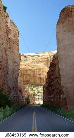 Stock Photo -  colorado national monument rock passage from. Fotosearch
