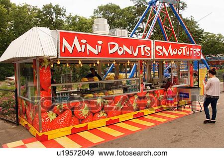Stock Photo -  concession stand como park zoo saint st. st paul. Fotosearch