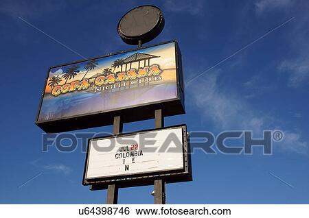 copa cabana nightclub sign advice alarm alert View Large Photo Image Stock Photograph - copa cabana nightclub sign advice alarm alert. Fotosearch