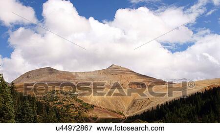 Stock Photo -  copper mountain climax mine colorado co aerial. Fotosearch
