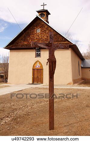 cross door mural nuestra senora de dolores - View Large Photo Image Stock Image - cross door mural nuestra senora de dolores -. Fotosearch