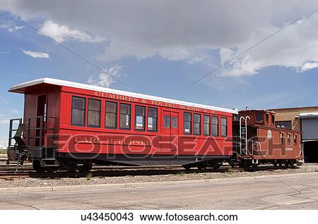 Stock Image -  cumbres toltec scenic railroad rr antonito co. Fotosearch
