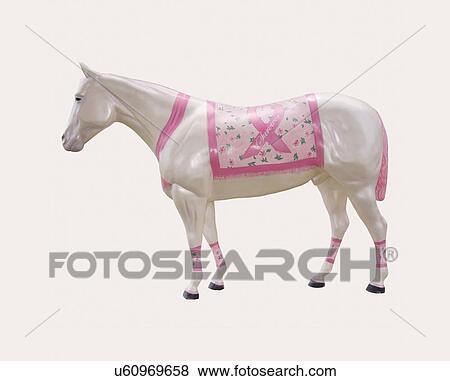 cutout painted decorated designed horses horse View Large Photo Image Stock Photo - cutout painted decorated designed horses horse. Fotosearch