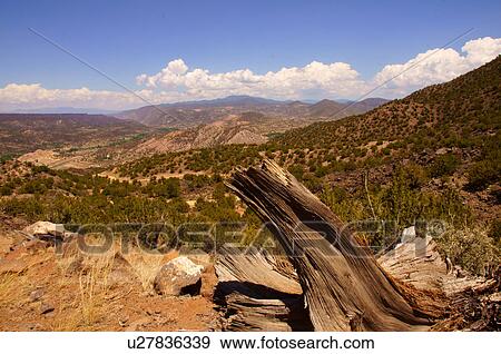 Stock Photo -  deadwood sangre de cristo mountains dixon new nm. Fotosearch