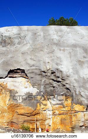 Stock Photograph -  descansos roadside memorial resting place latino. Fotosearch