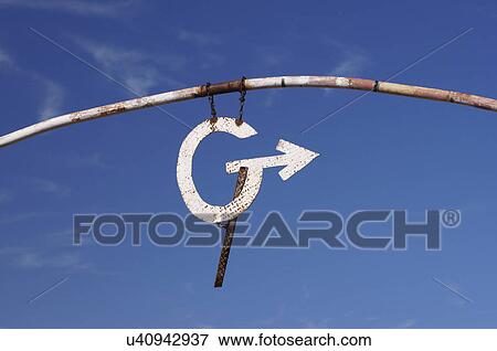 Stock Photo -  design letter letters gate sign signage entrance. Fotosearch