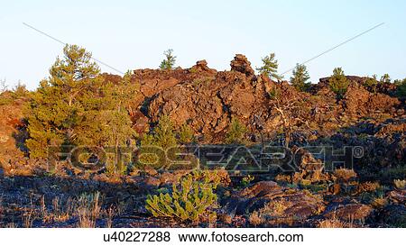 Stock Photo -  devils orchard craters of the moon national id. Fotosearch