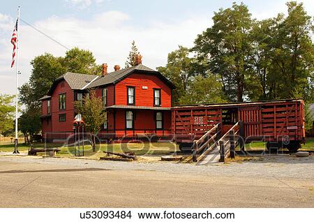 dewitt museum depot park prairie city oregon or View Large Photo Image Picture - dewitt museum depot park prairie city oregon or. Fotosearch