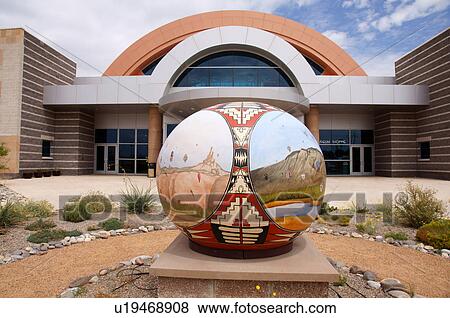 Stock Photo -  entrance to anderson abruzzo balloon museum alb. Fotosearch
