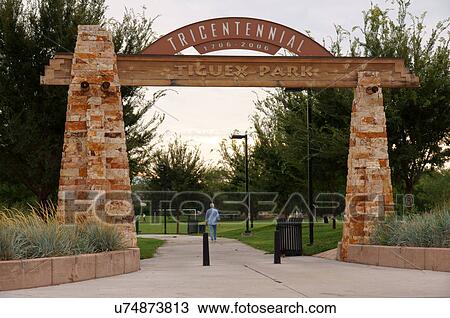 entrance to tiguez park new mexico alb alq View Large Photo Image Stock Image - entrance to tiguez park new mexico alb alq. Fotosearch
