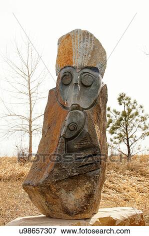 Stock Photo -  exhibit chapungu sculpture park centerra. Fotosearch