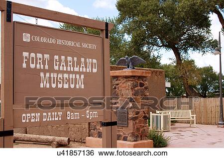 fort garland museum historical society colorado View Large Photo Image Stock Photograph - fort garland museum historical society colorado. Fotosearch