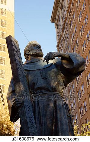 fray garcia de san francisco statue founder of View Large Photo Image Stock Photograph - fray garcia de san francisco statue founder of. Fotosearch