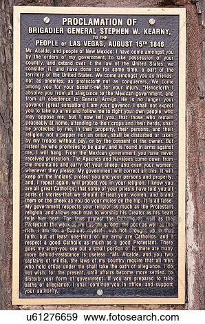 Stock Photo -  general stephen w. kearny to the las vegas new. Fotosearch