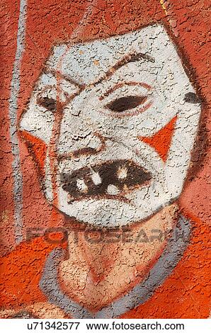 Stock Photo -  ghoul mural chamizal national park memorial el. Fotosearch