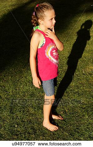 girl child kid female doing shadow pantomine on View Large Photo Image Stock Photo - girl child kid female doing shadow pantomine on. Fotosearch
