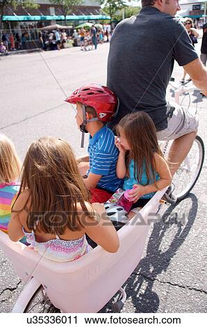 girls boys in wagon ride child kid person kids View Large Photo Image Stock Image - girls boys in wagon ride child kid person kids. Fotosearch