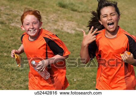 girls run running sequence lvysl soccer ball kid View Large Photo Image Stock Photograph - girls run running sequence lvysl soccer ball kid. Fotosearch