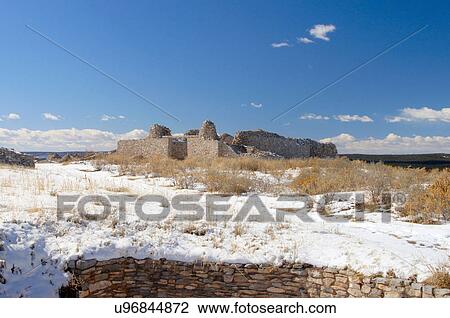 gran quivira ruins new mexico nm salinas pueblo View Large Photo Image Stock Image - gran quivira ruins new mexico nm salinas pueblo. Fotosearch