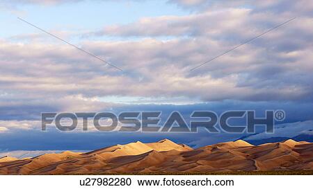 great sand dunes national park preserve united View Large Photo Image Stock Image - great sand dunes national park preserve united. Fotosearch